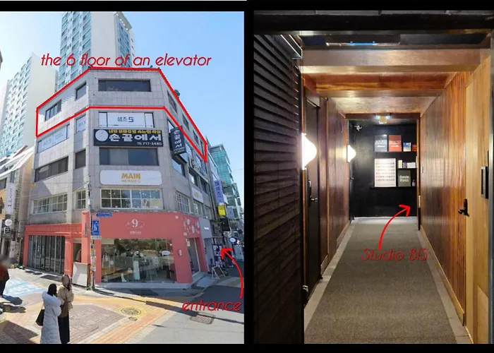 Bis Licensed Jeonpo Cafe Street King Beds 3-min Subway Apartment *